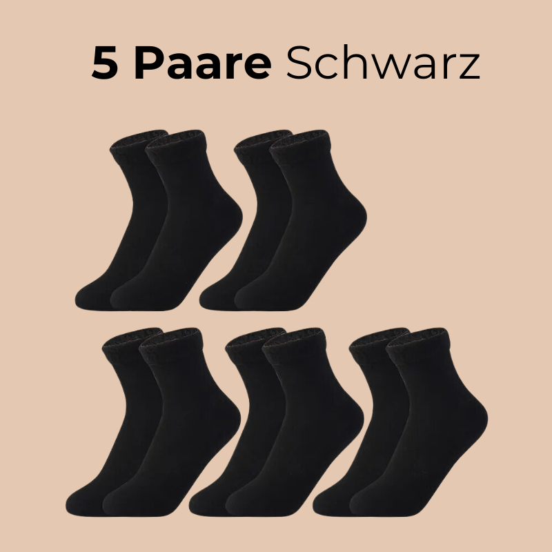 FOOTWARMERS warme flauschige Wintersocken