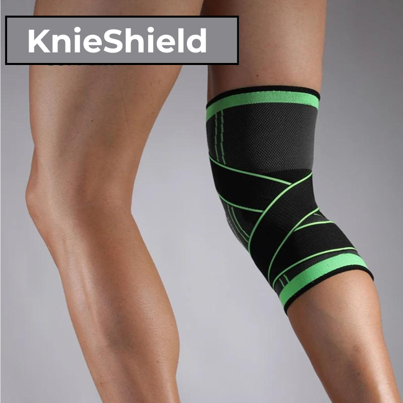 KnieShield Kniebandage mit Kniewickel