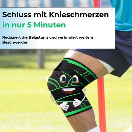 KnieShield Kniebandage mit Kniewickel