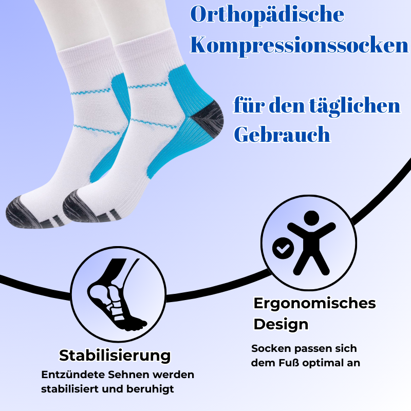 PlantarSocks Pro - Orthopädische Kompressionssocken